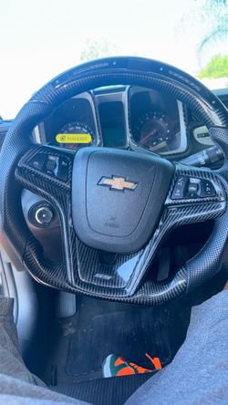 Camaro ss carbon fiber, LED steering wheel