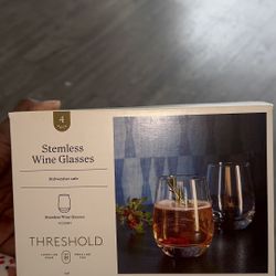 Brand New Wine Glasses 