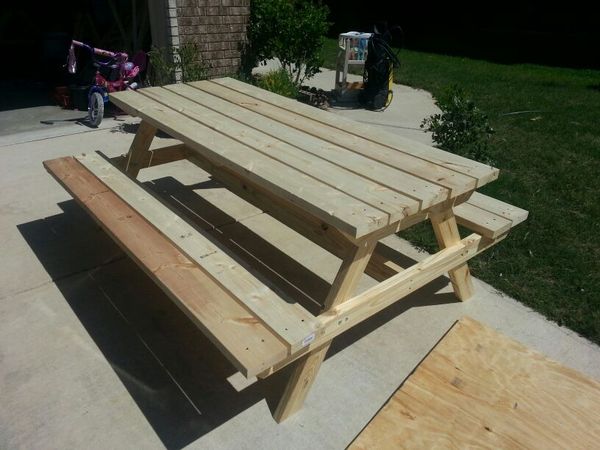 Custom Built Picnic Tables For In San Antonio Tx Offerup