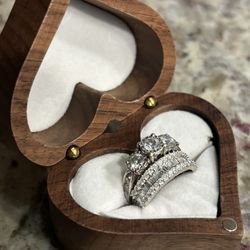 Fashion Jewelry , 3 Stone Past, Present, Future