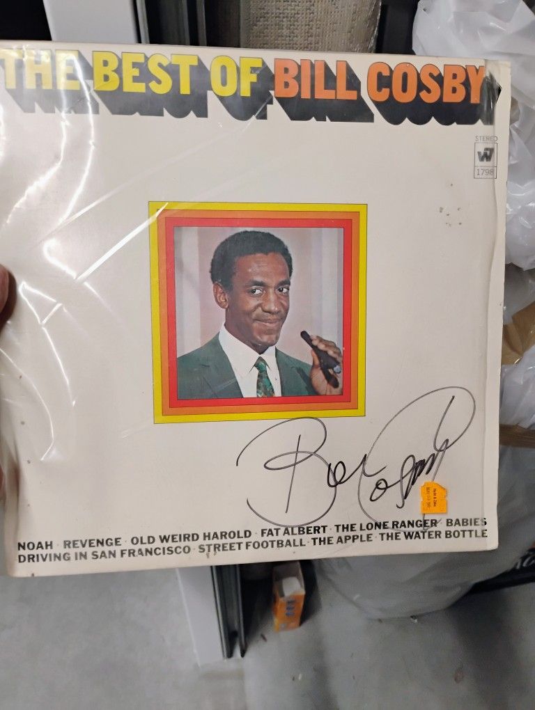 Signed Bill Cosby Record