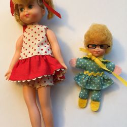 1960s Original Buffy and Mrs Beesley dolls. Rare collectible.