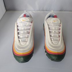Pre-owned size 8.5 us Nike Air Max 97 SE  "EVERGREEN"