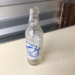 Vintage Donald Duck Beverages Bottle 