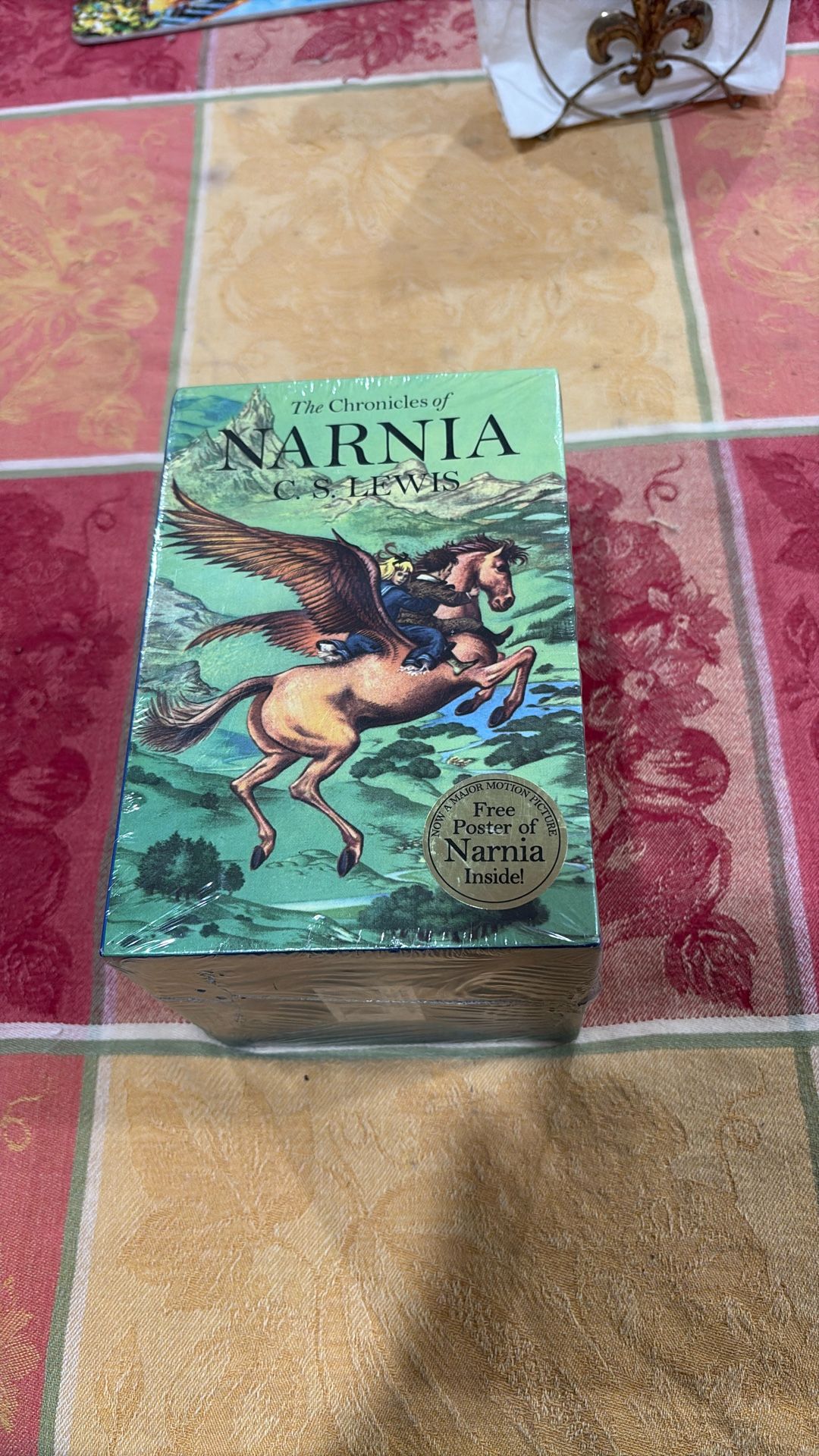 The Chronicles Of Narnia 7 Book Set With Poster