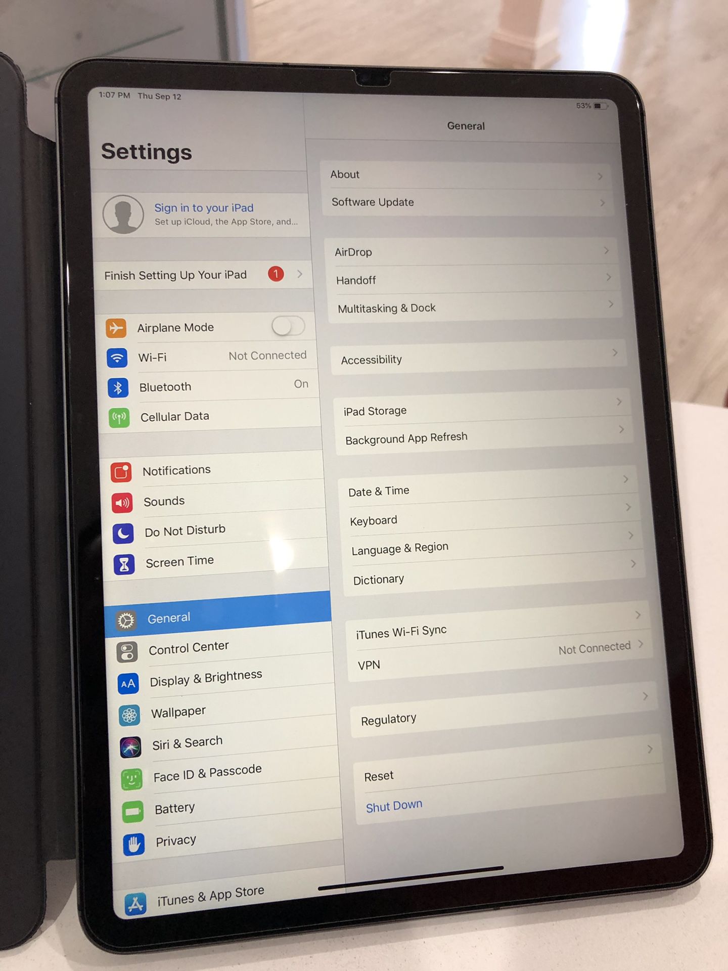 iPad Pro 11 3rd gen 256gb + cellar