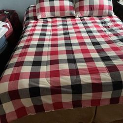 Queen Bed, Dresser And Computer Desk &  Chair