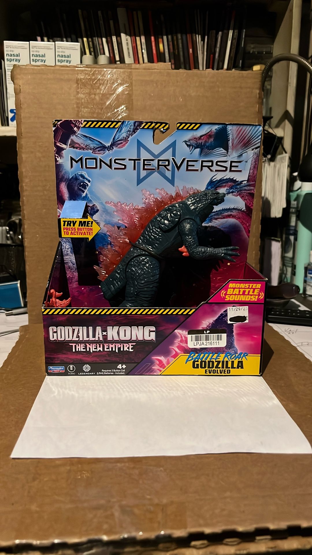 AUTHENTIC MONSTERVERSE GODZILLA X KONG ACTION FIGURE