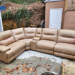 5 Piece Reclining Sectional