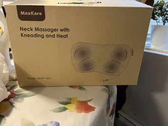 MaxKare Neck Massager with Kneading and Heat, Massage 