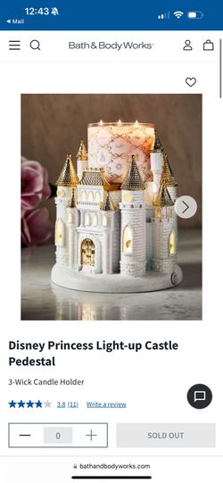 Disney Bath And Body 2026 Candle Holder