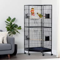 Corner Home Bird Cage 