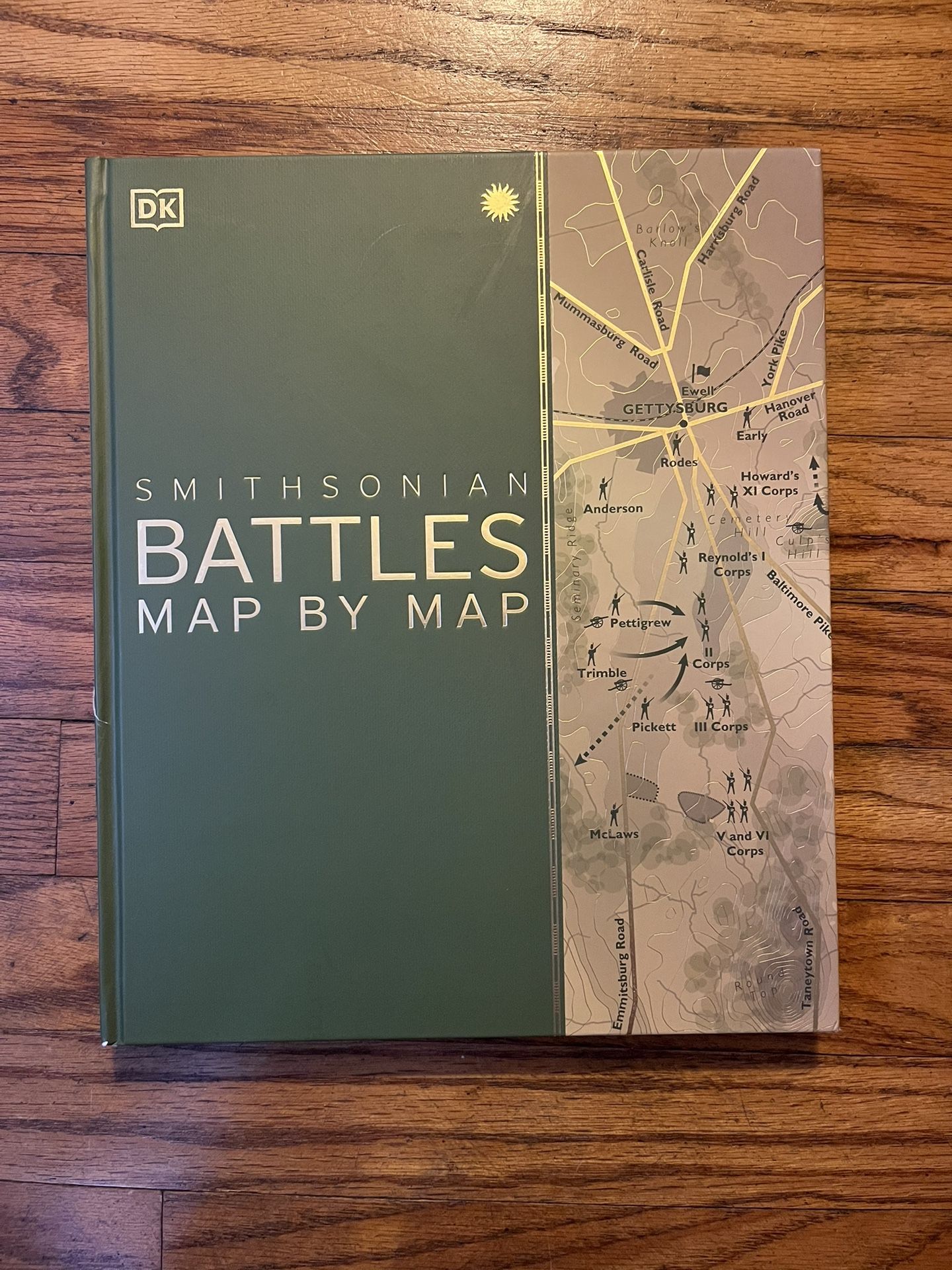 Smithsonian Battles Map By Map (Hardcover)