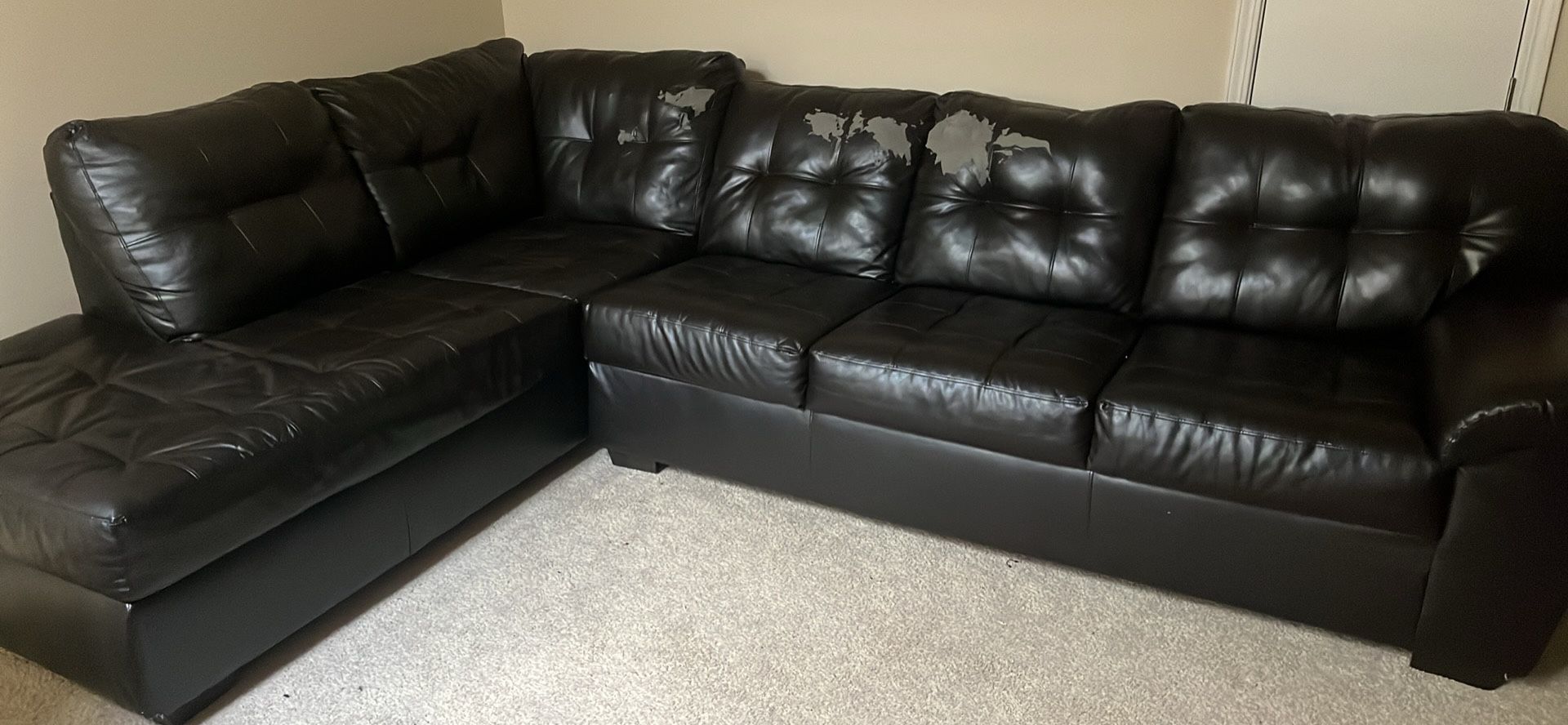 Sectional & Ottoman for Sale