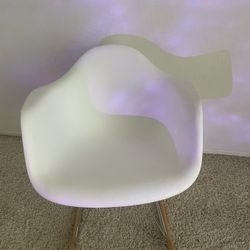 White Rocker Chair 