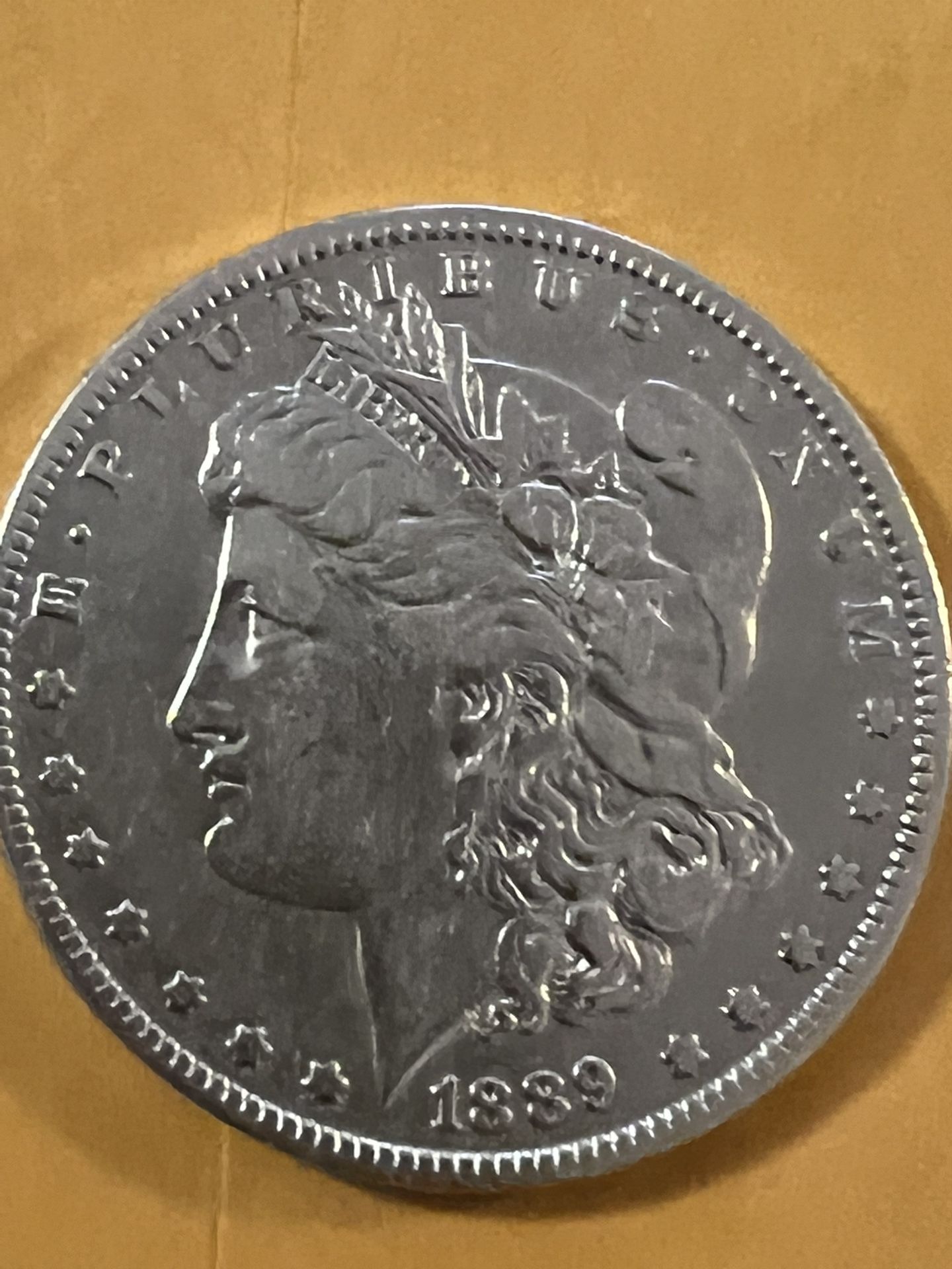 1889 O Morgan Silver Dollar AU/UNC