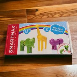 NEW! SmartMax Magnetic Discovery, My First Animal Friends STEM Building Toys 12M