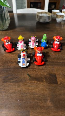 Super Mario race cars