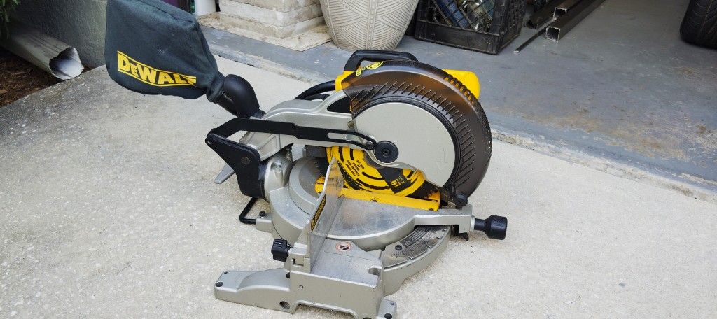 DeWalt 12 Inch Miter Saw And Hammer Drill