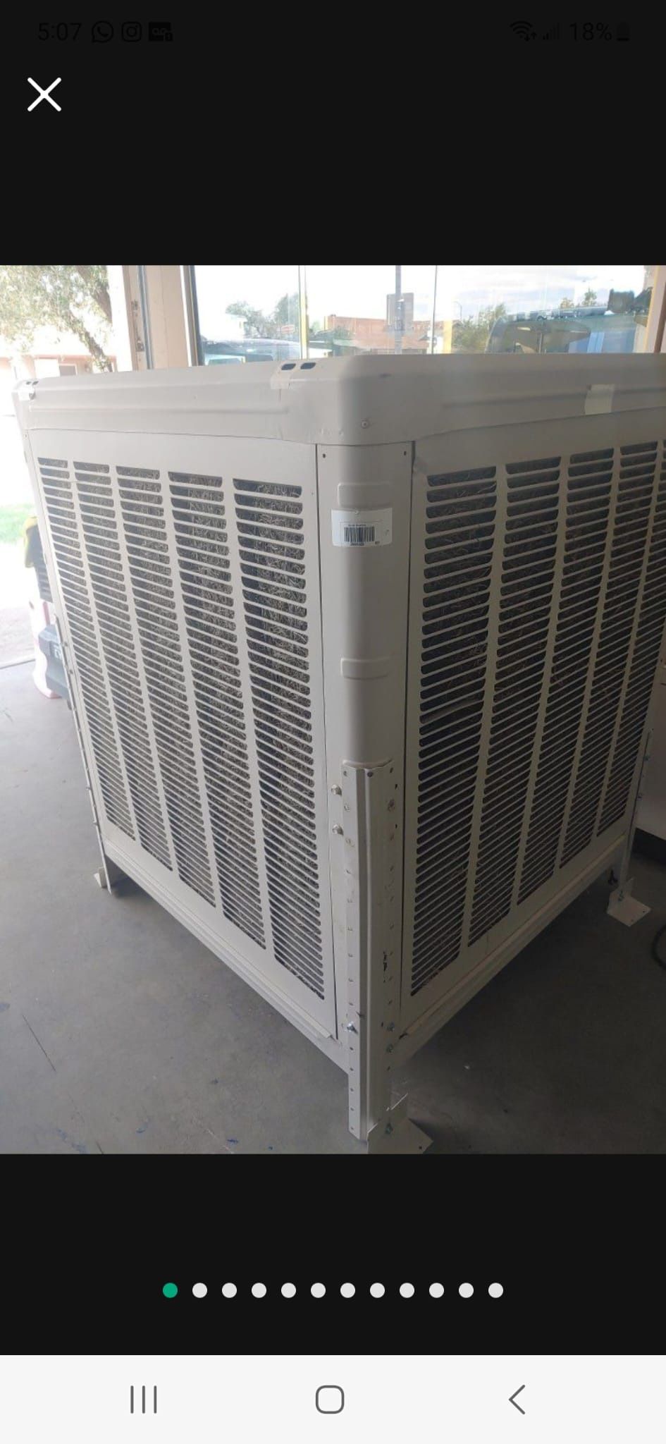 Phoenix FD650A Evaporative Cooler Bottom Discharge Frigiking Series