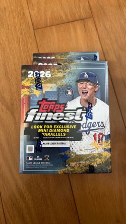 TOPPS MLB FINEST 2026 baseball trading cards