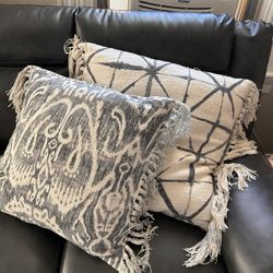 2 Large Pillows 