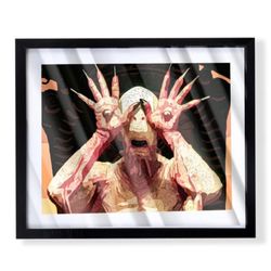 Custom art piece of the pale man monster Pan's Labyrinth Guillermo del Toro
