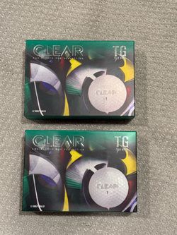 NEW GOLF BALLS 2 Dozen CLEAR TOUR GREEN 24 engineered for perfection