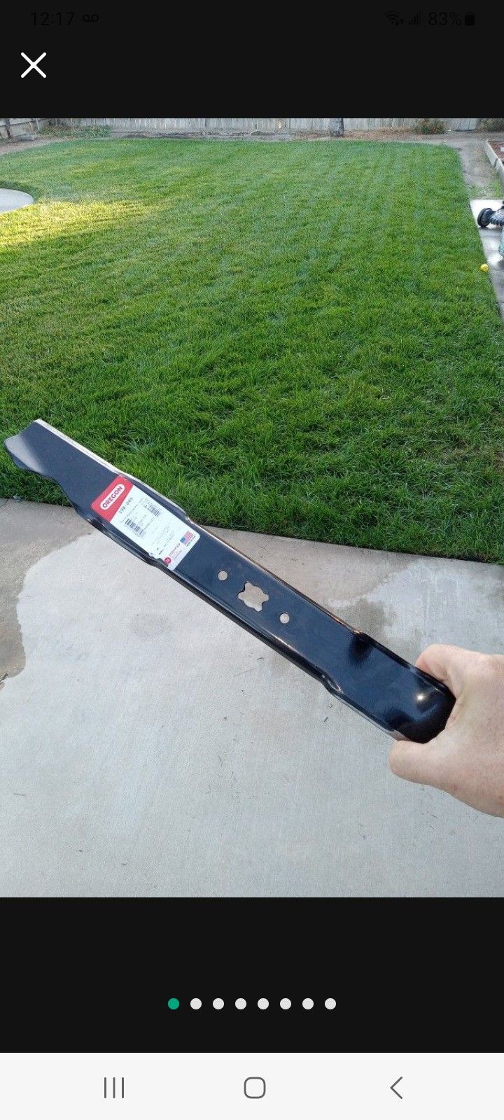 Mower Blade 21in. NEW 