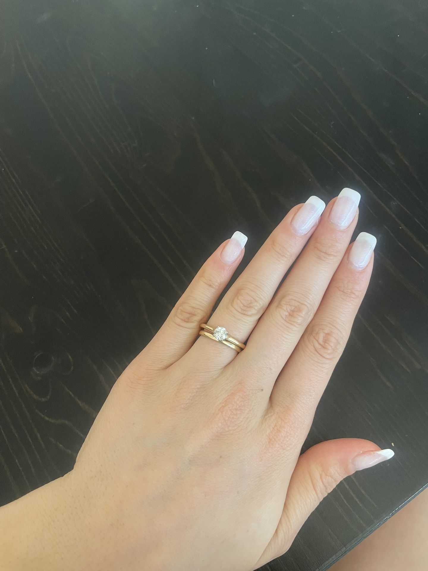Engagement Ring + Band