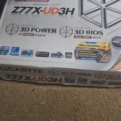Gigabyte GA-Z77M-D3H LGA1155 Motherboard MicroATX DDR3 Intel Z77 3rd Gen