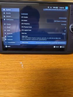 Legion Go S 8" 120Hz Gaming Handheld - AMD Ryzen Z1 Extreme - SteamOS - 32GB with 1TB SSD  For Sell.  $680