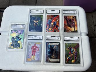 Graded Cards Marvel And DC