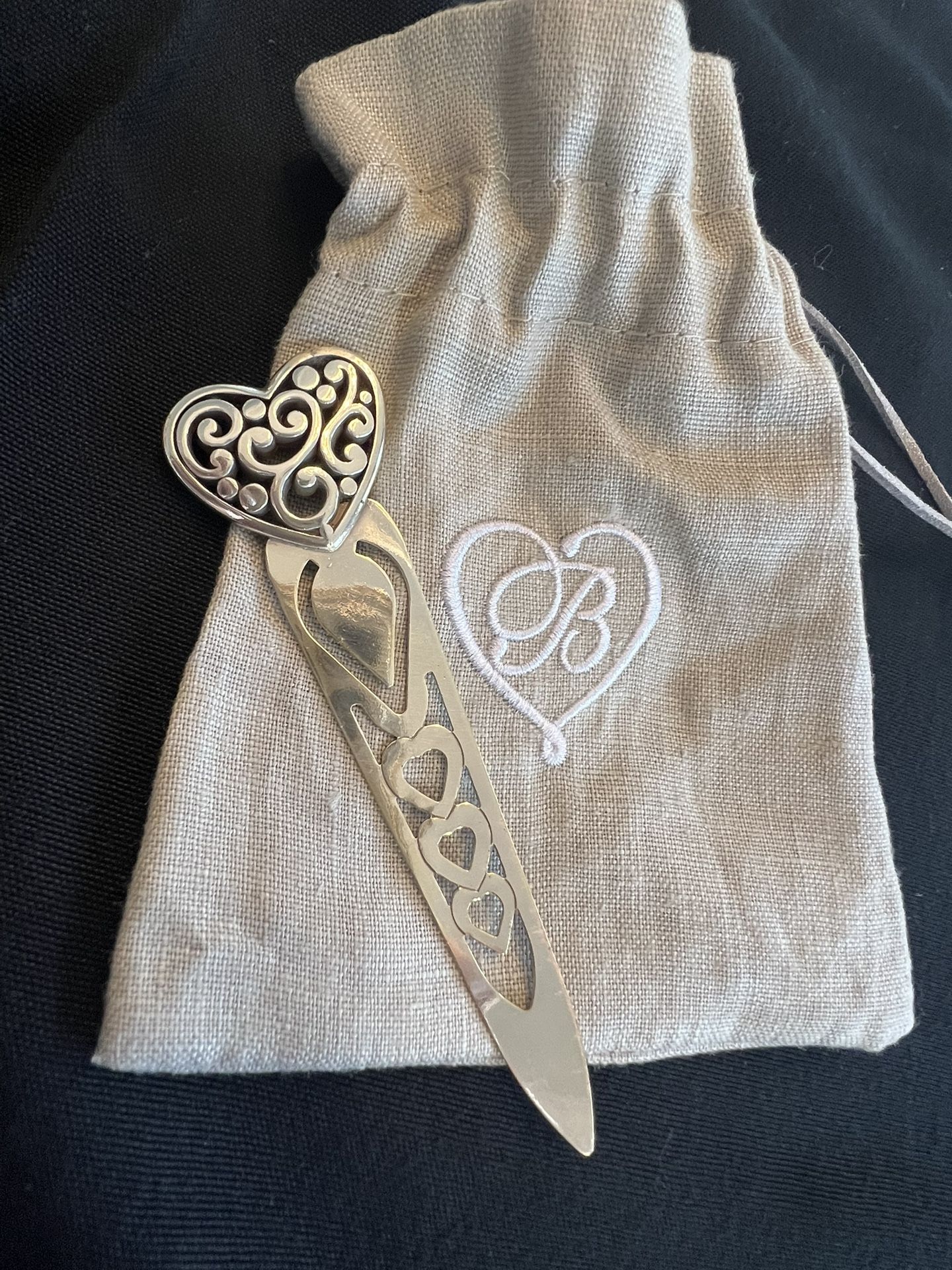 Brighton Silver Plated Bookmark Unused