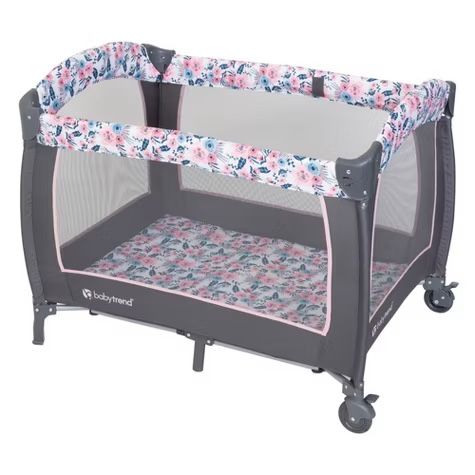 Baby Crib With Easy Flip Changing Station