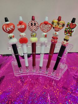 Valentine Beadable Pens