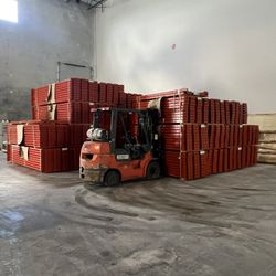 Pallet Racks Beams Uprights Wire Decks Delivery Install Forklifts 