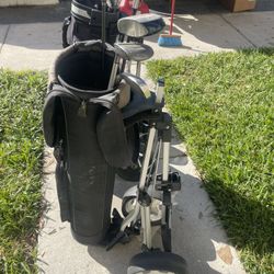 Two Golf Sets Three Bags