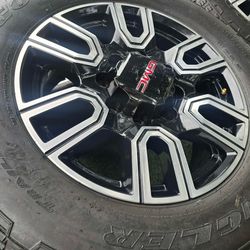 4 2025 GMC 2500 20" RIMS&TIRES $1490