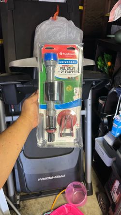 Fluidmaster Universal Toilet fill valve and 2-in flapper kit