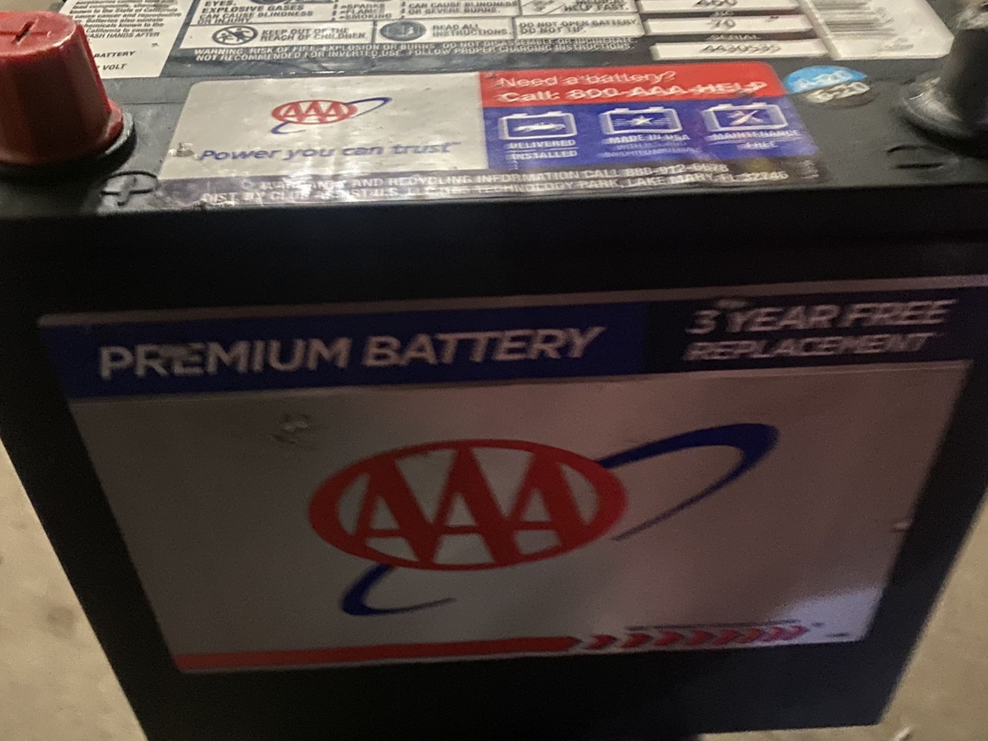 Honda Civic, Accord, Element Group 51 Battery. Only Months Of Use