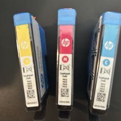HP Ink - Colors Red/ Yellow /Blue Cartridge # 902 -903-904-905 