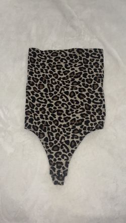 s/m Leopard Print Bodysuit