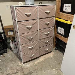 Dresser Pink Cloth