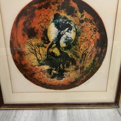 Horses in the Moonlight signed and Numbered 