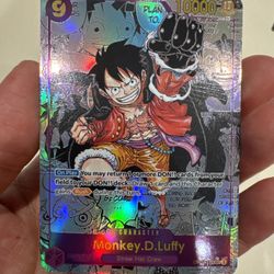 One Piece Card Monkey D Luffy Manga English Proxy Custom Card