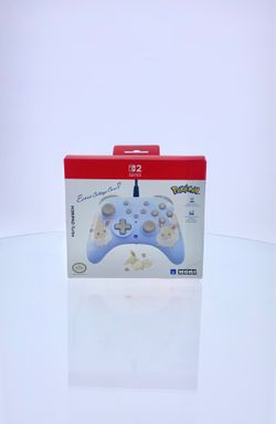 Nintendo Switch 2 Horipad Turbo Controller - Pokemon Eevee Cottage Core