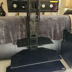 Tv Stand For Bedroom- Tempered Glass- Like New HEAVY!