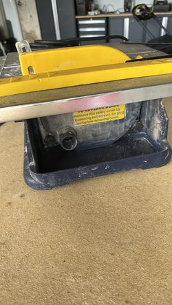 7 inch wet tile saw