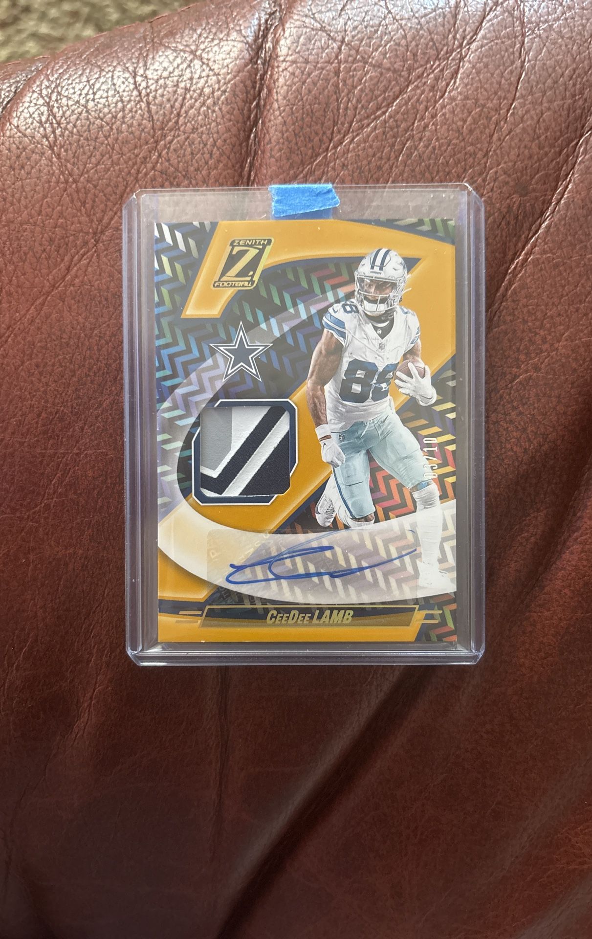 2024 Panini Zenith Ceedee Lamb Patch Auto /10